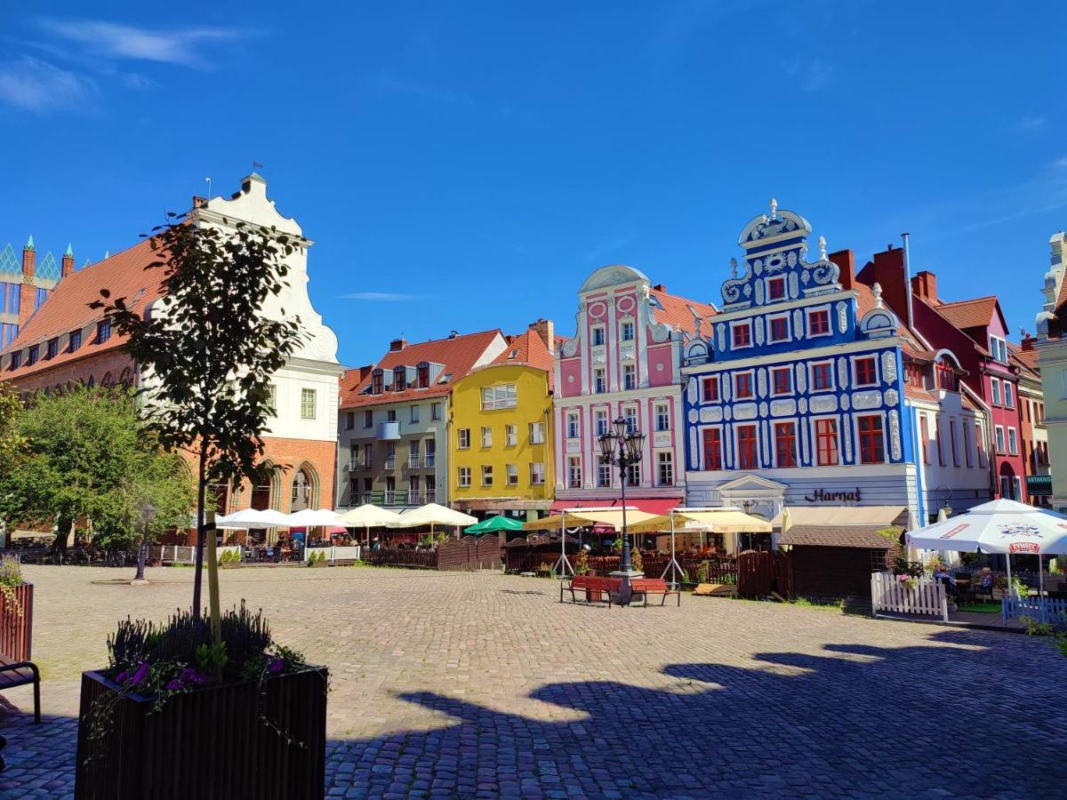 Apartamenty Wielka Odrzanska Centrum Щецин Екстер'єр фото